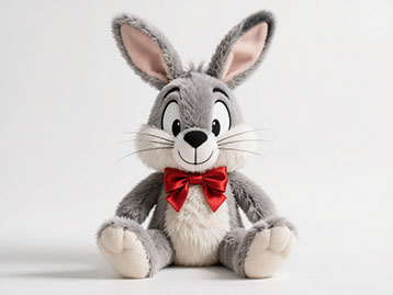 兔子毛绒玩具